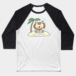 OKINAWA SHISA Baseball T-Shirt